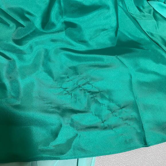 Y2K La Femme Womens Ombre Mermaid Maxi Dress Size 14 Chiffon Fairy Tinkerbell - Picture 12 of 16